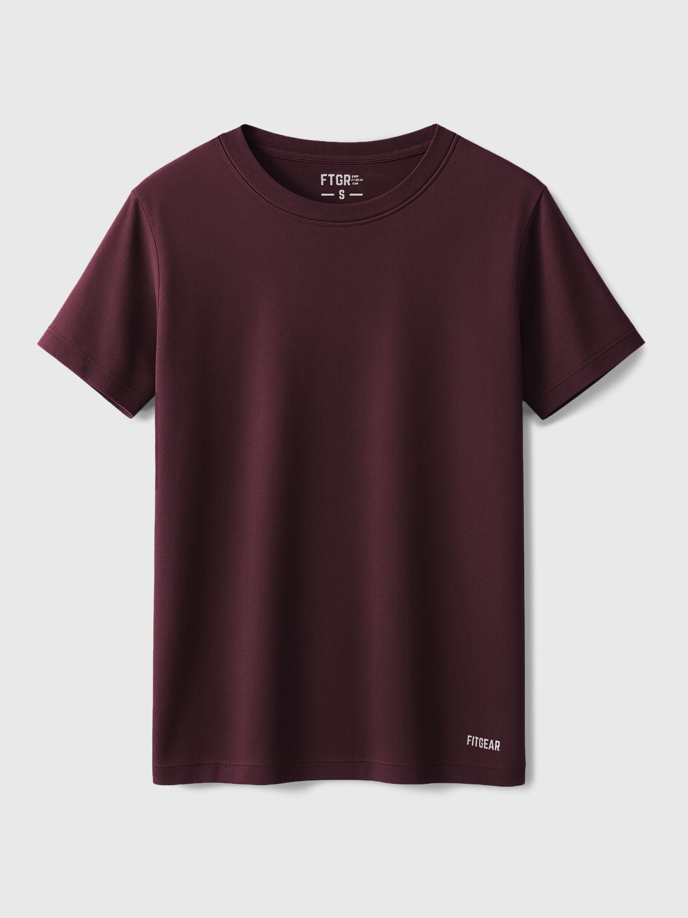 Cotton Crew Neck Ribbed Top