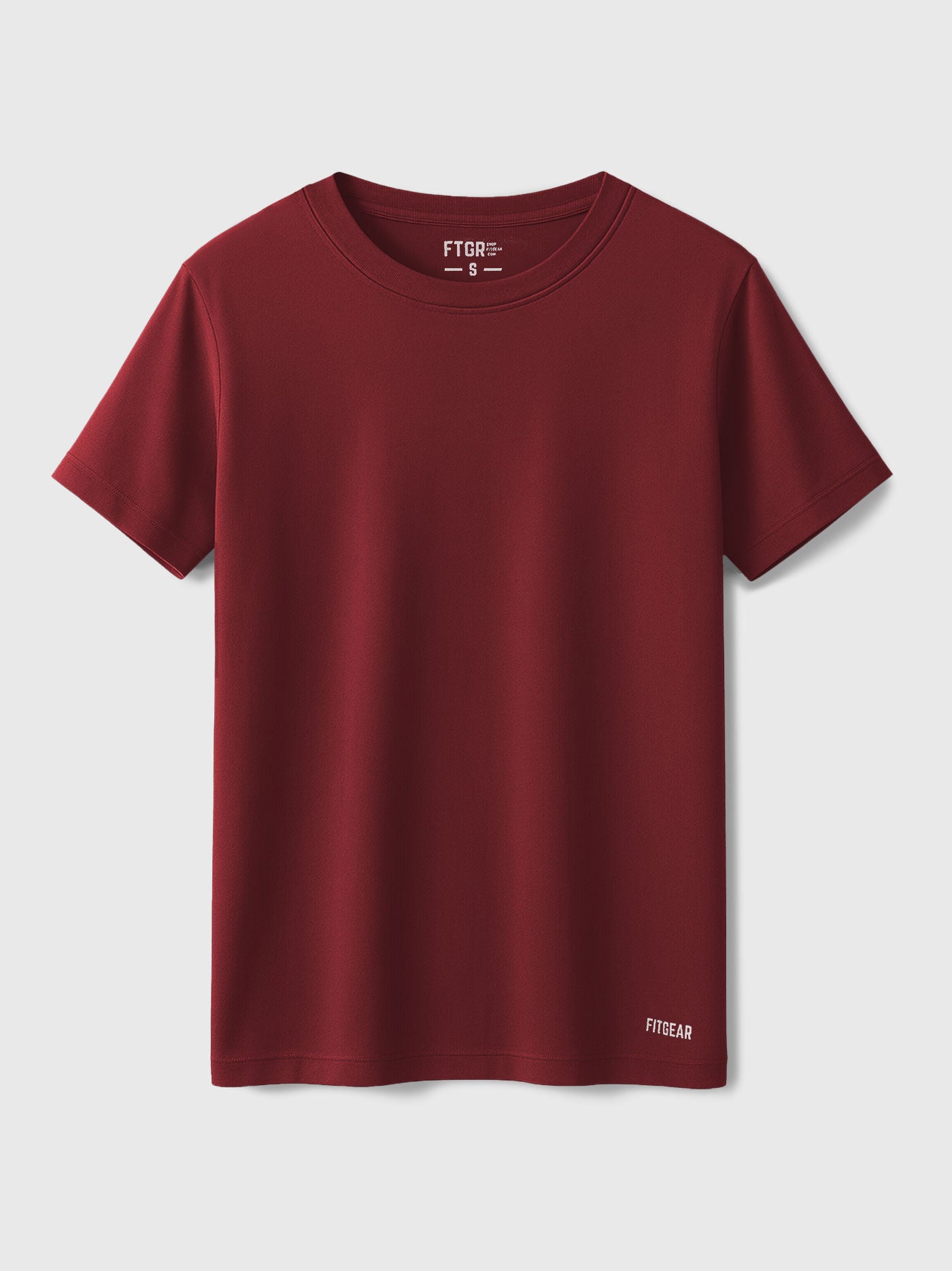 Cotton Crew Neck Ribbed Top