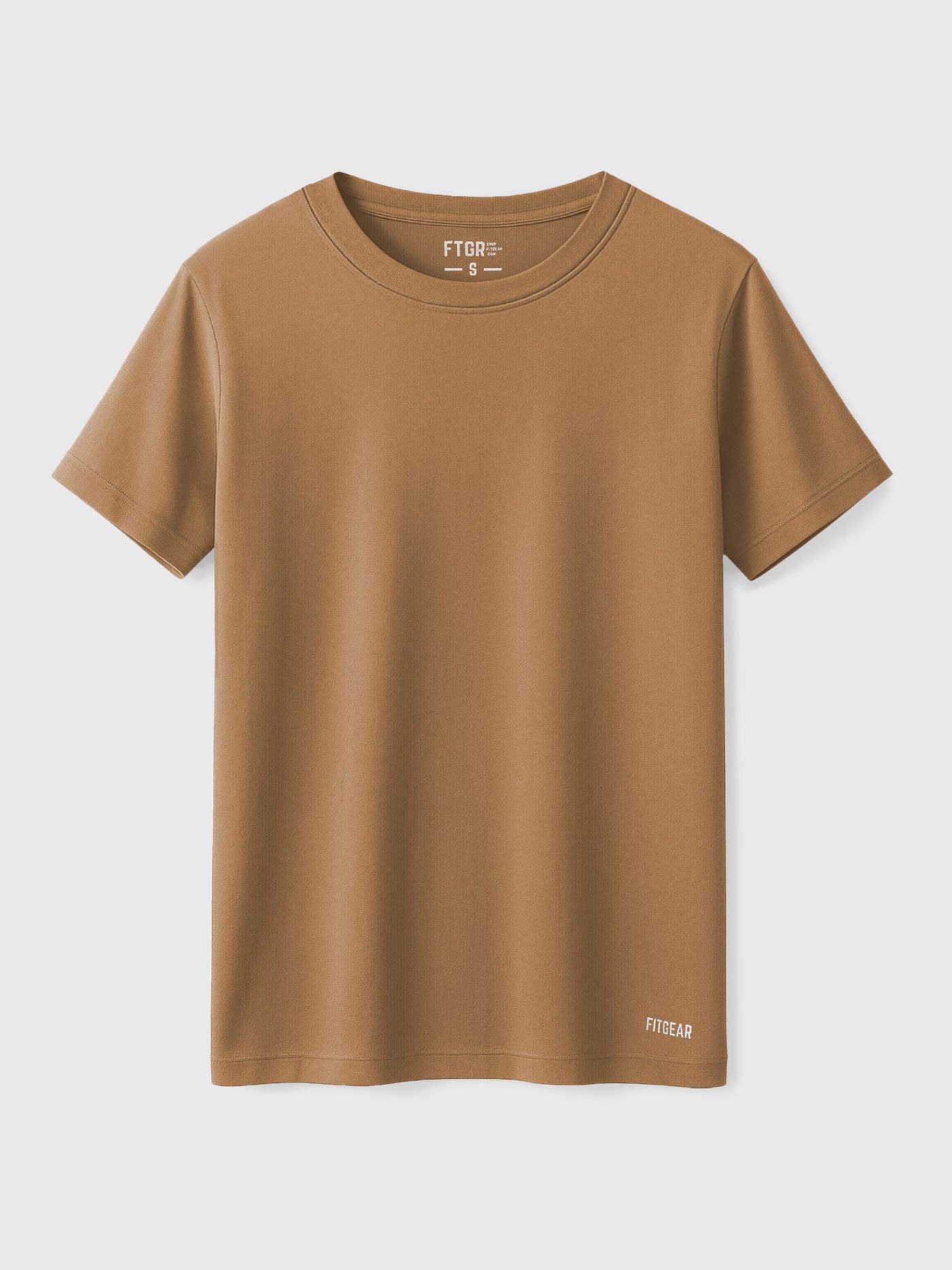 Cotton Crew Neck Ribbed Top