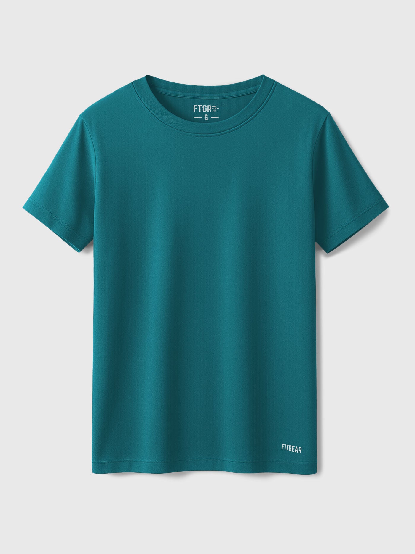 Cotton Crew Neck Ribbed Top