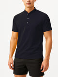 Pique QuickDry Mandarin Polo Tee