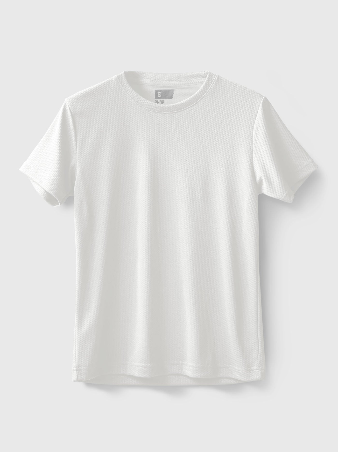 Carbon Active Round Neck Tee