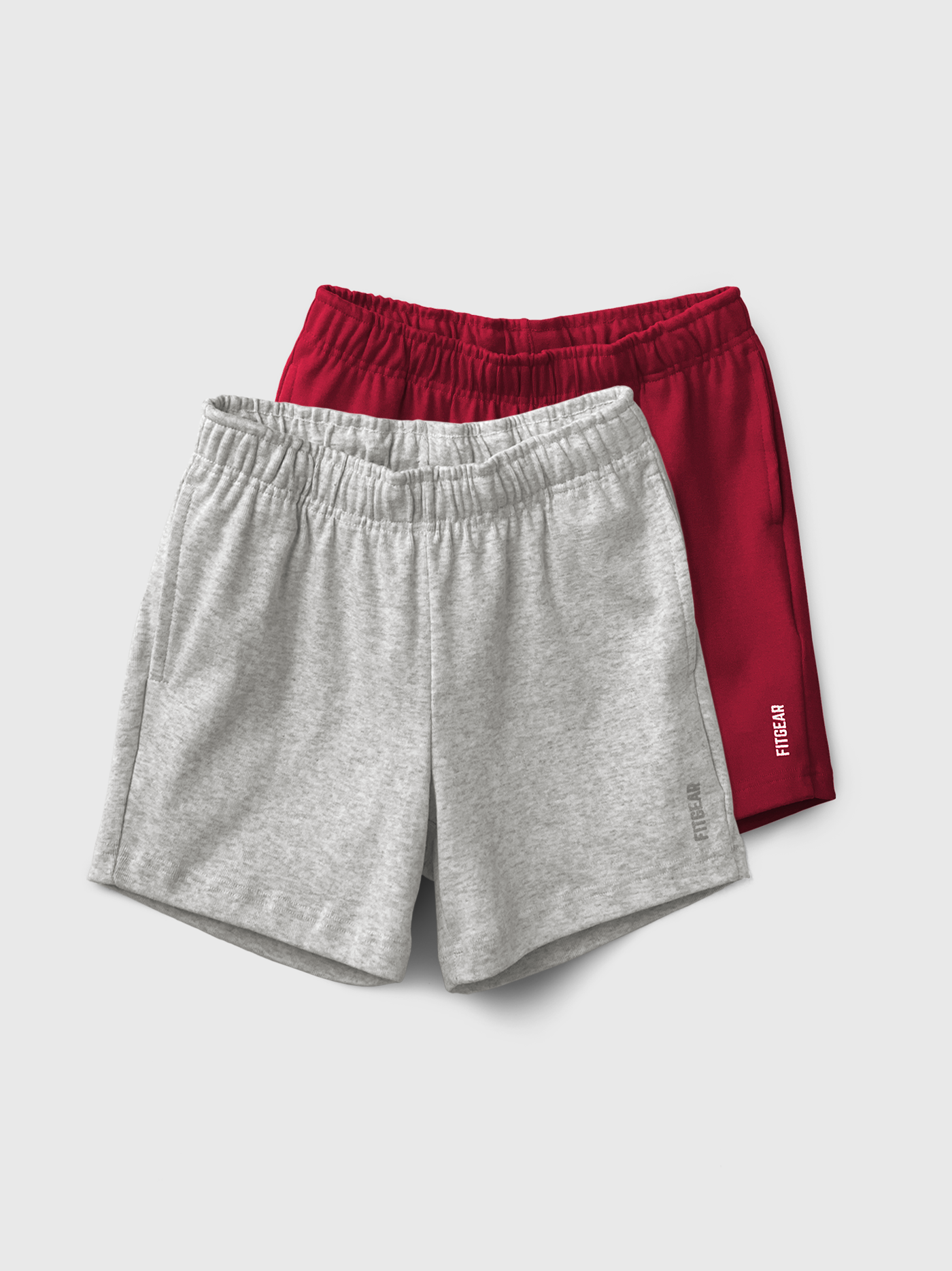 Cotton Casual Ribbed Shorts