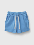 Cotton Easy Ribbed Shorts (Women)