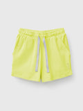Cotton Easy Ribbed Shorts (Women)