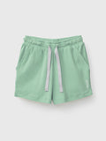 Cotton Easy Ribbed Shorts (Women)