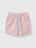 Cotton Easy Ribbed Shorts (Women)