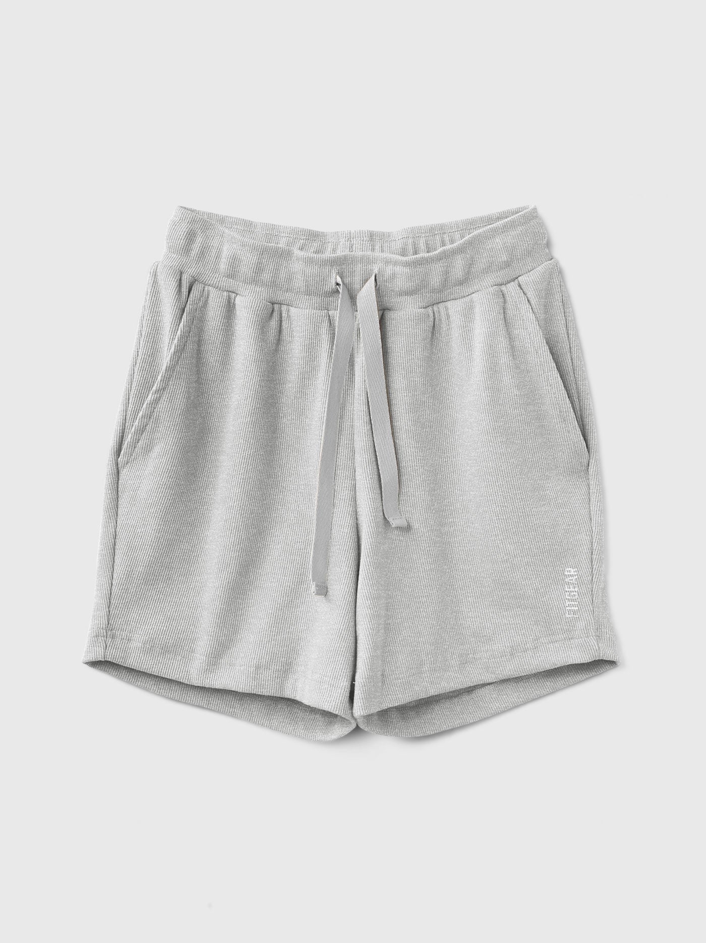 Cotton Flex Ribbed Shorts
