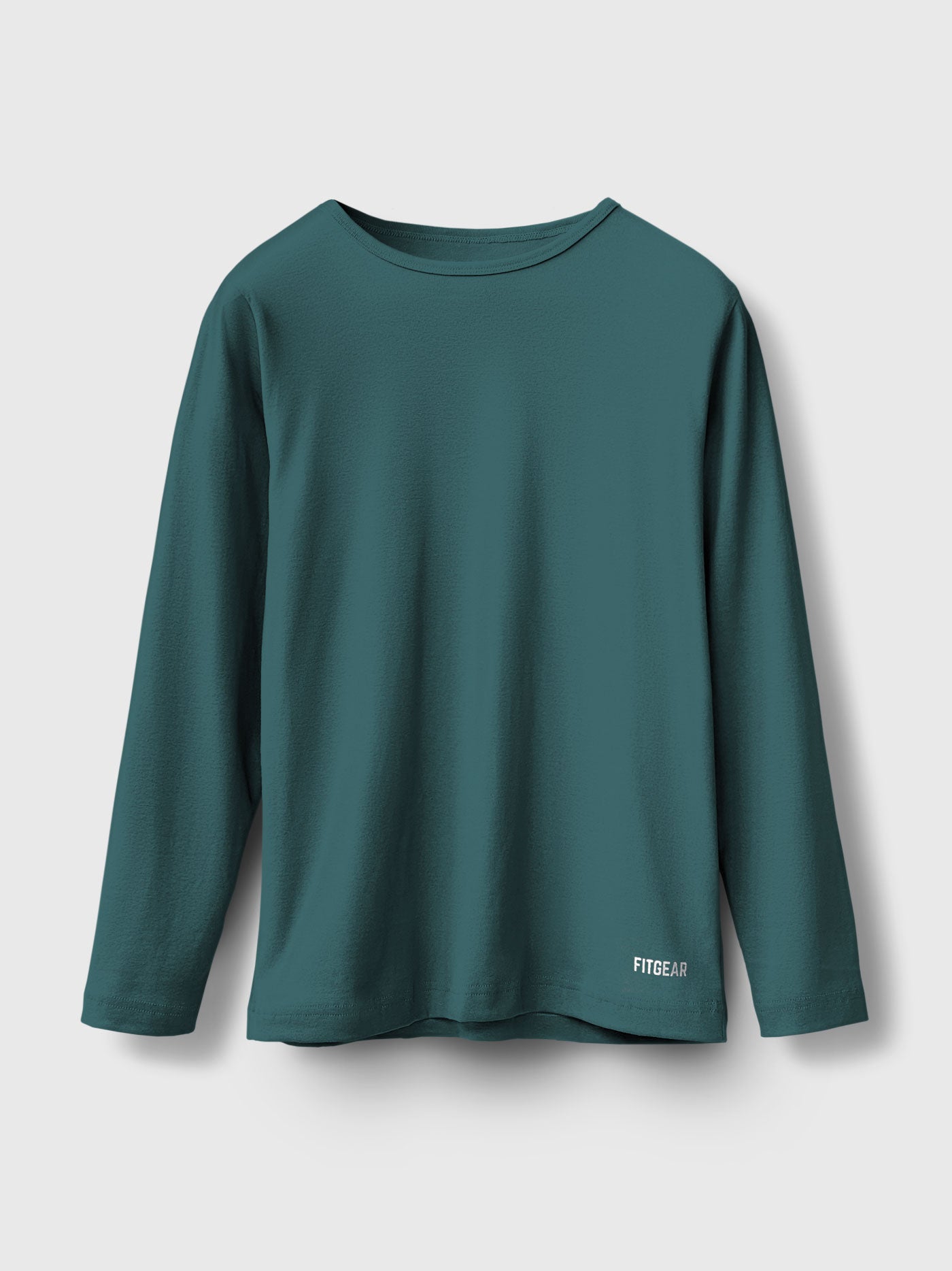 Cotton Long Sleeve Crew Neck Tee