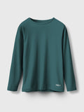 Cotton Long Sleeve Crew Neck Tee