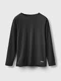 Cotton Long Sleeve Crew Neck Tee