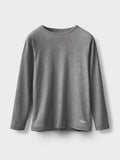 Cotton Long Sleeve Crew Neck Tee
