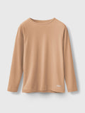 Cotton Long Sleeve Crew Neck Tee