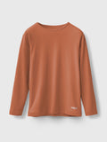 Cotton Long Sleeve Crew Neck Tee