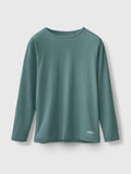 Cotton Long Sleeve Crew Neck Tee