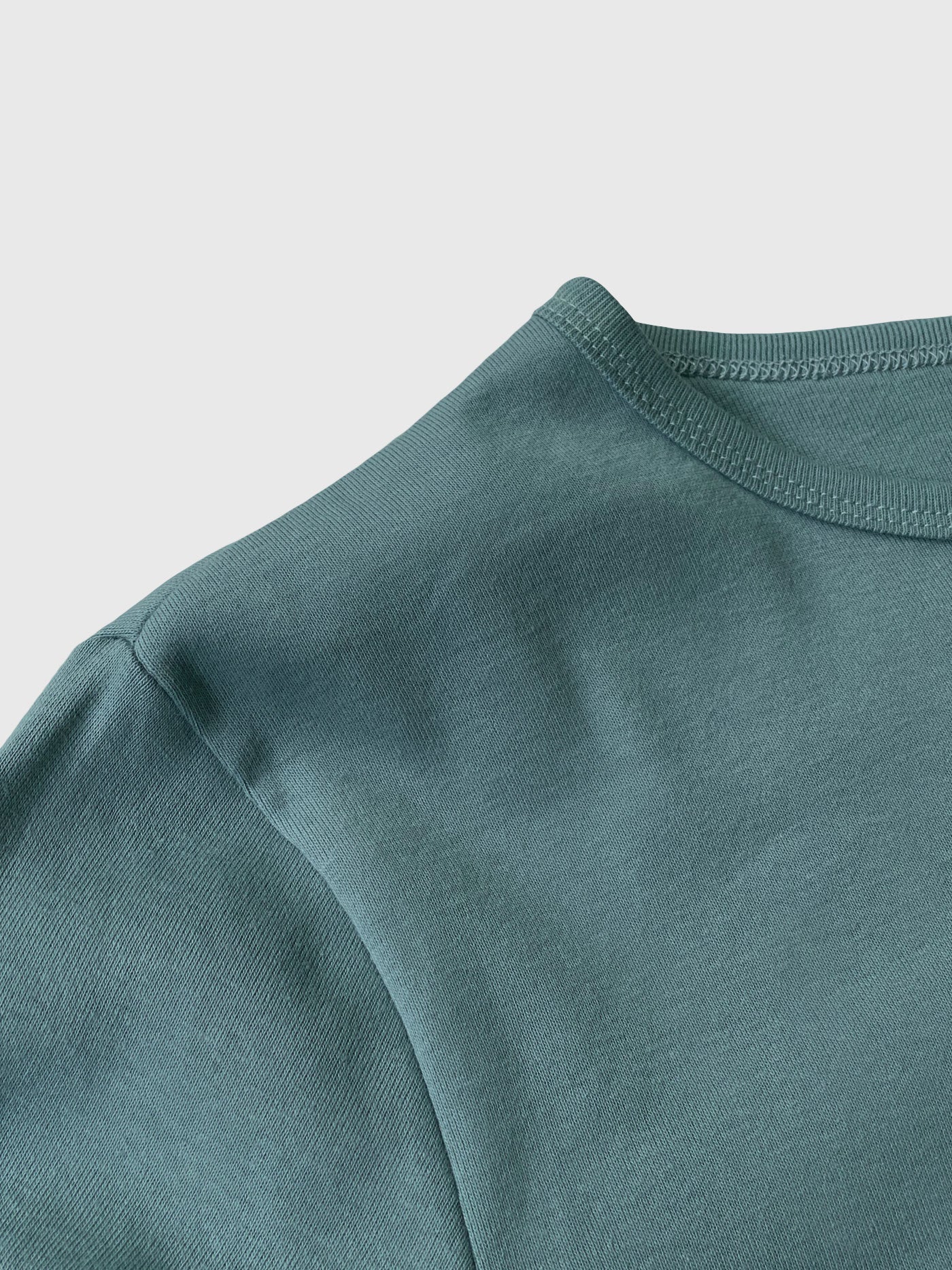 Cotton Long Sleeve Crew Neck Tee