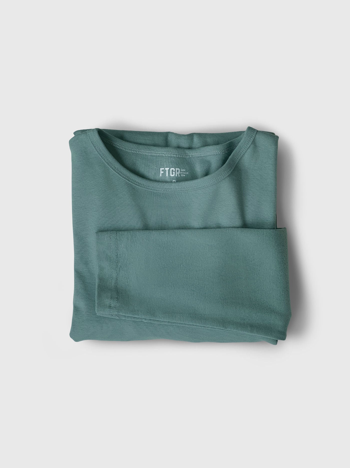 Cotton Long Sleeve Crew Neck Tee