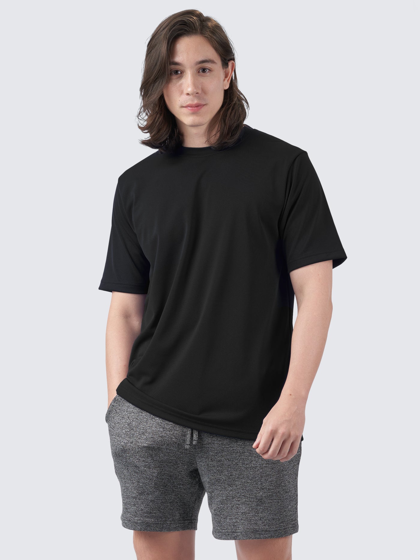 Pique Active Round Neck Tee (Unisex)