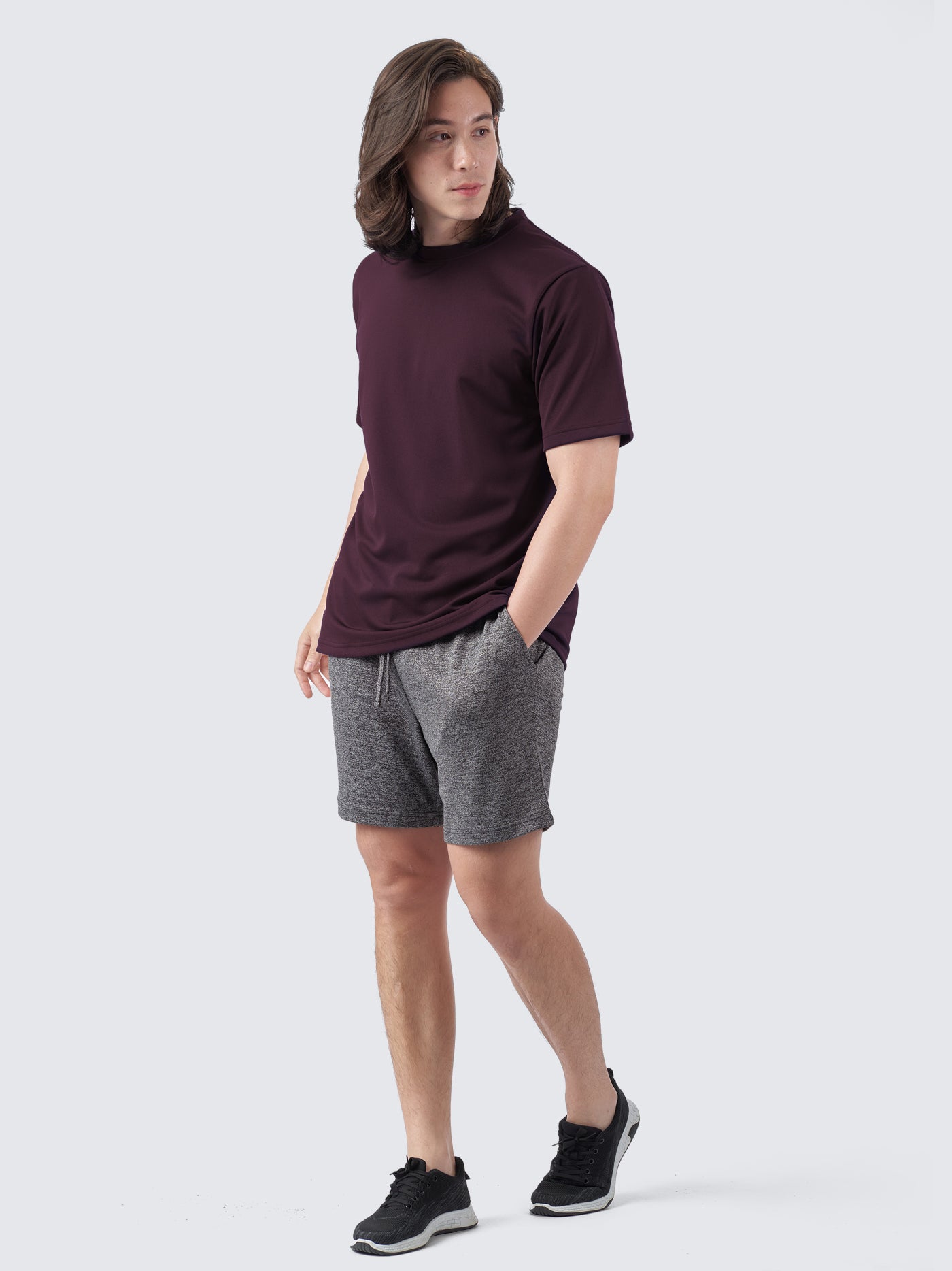 Pique Active Round Neck Tee (Unisex)