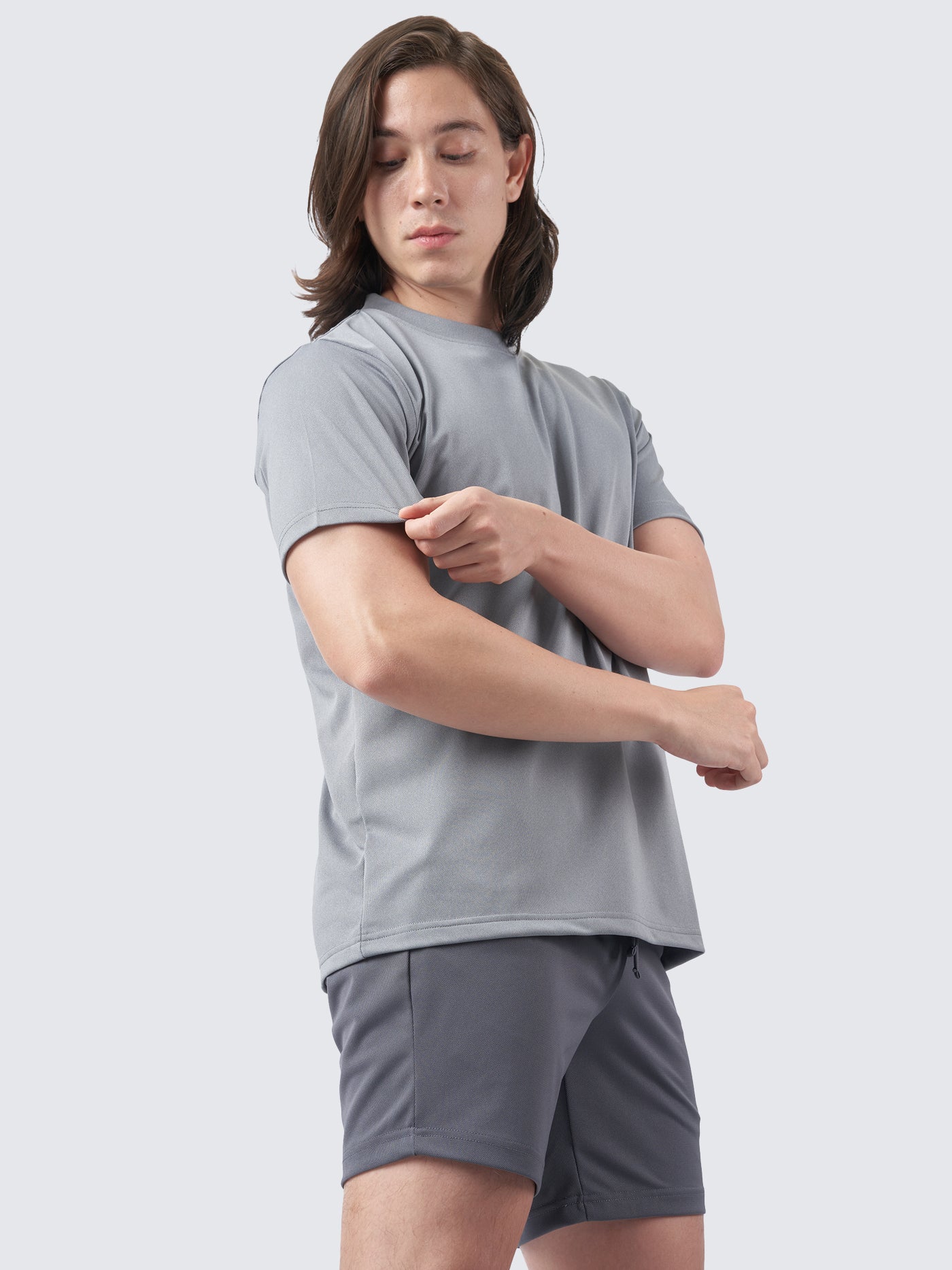 Pique Active Round Neck Tee (Unisex)