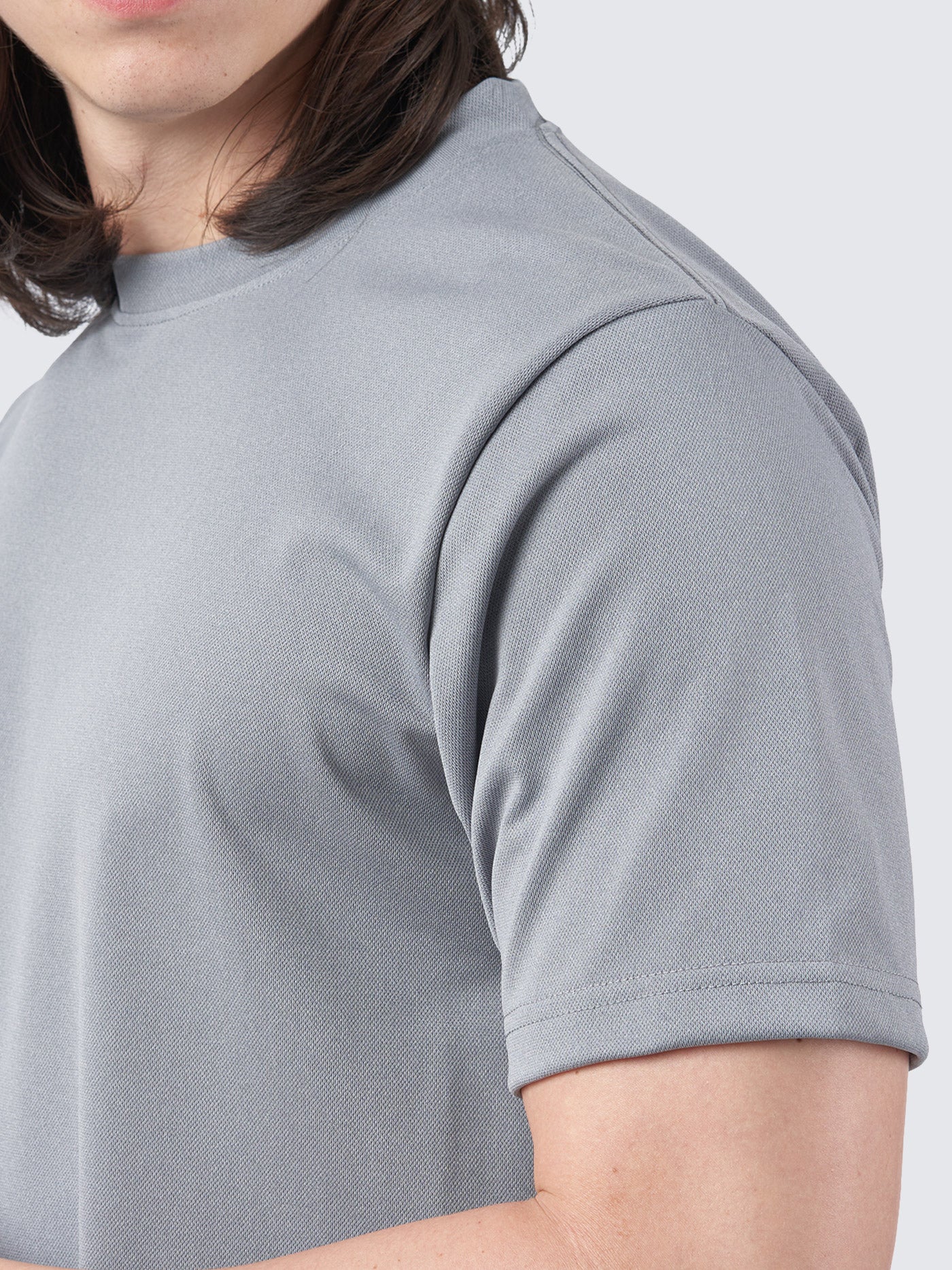 Pique Active Round Neck Tee (Unisex)