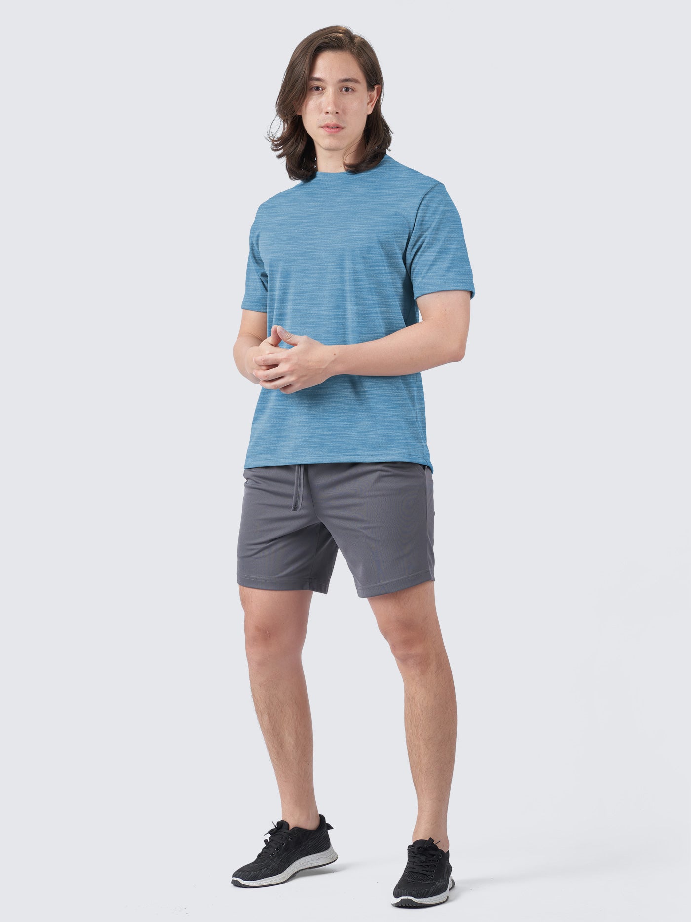 Pique Active Round Neck Tee (Unisex)