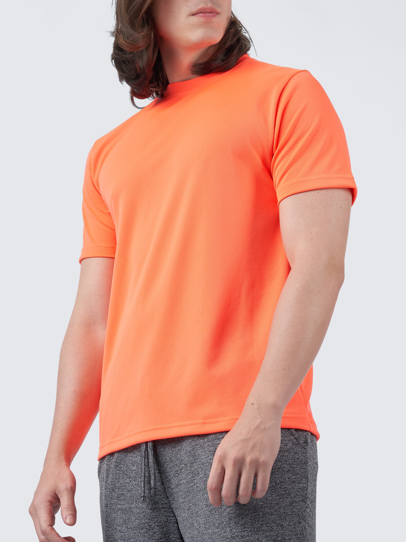Pique Active Round Neck Tee (Unisex)