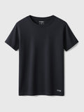 Cotton Crew Neck Ribbed Top