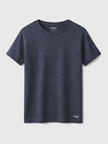 Cotton Crew Neck Ribbed Top