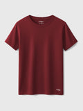 Cotton Crew Neck Ribbed Top