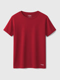 Cotton Crew Neck Ribbed Top