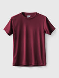 Carbon Active Round Neck Tee