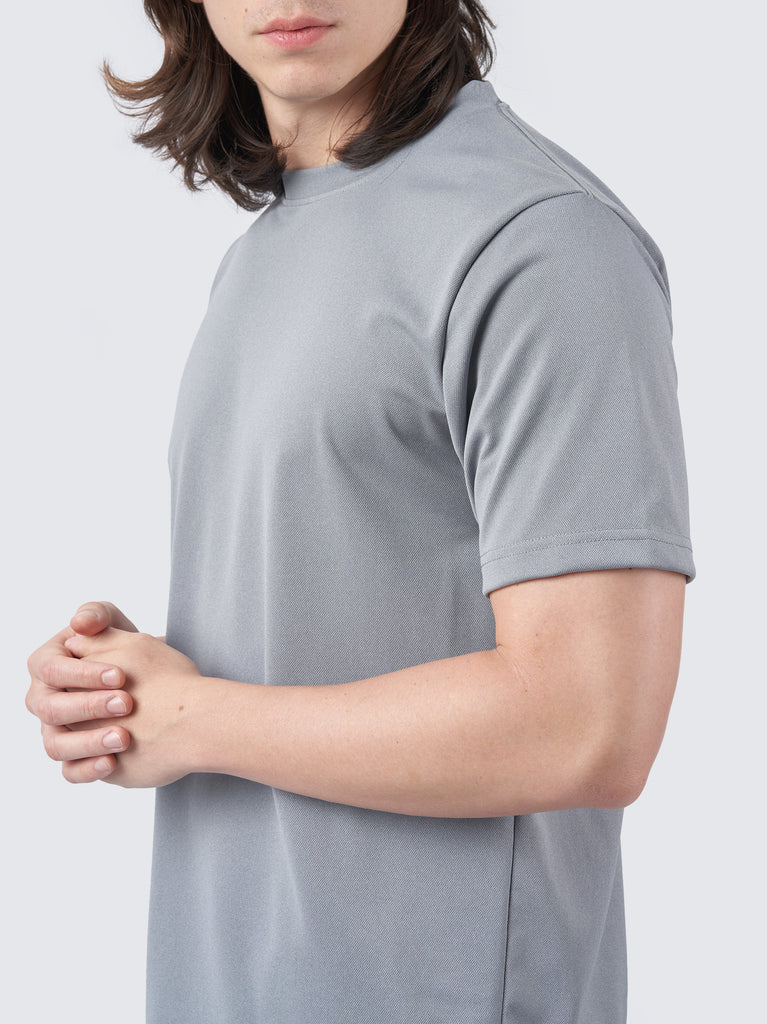Round Tee Pique Active Round Neck Tee (Unisex) – FITGEAR