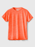 Heather Active Round Neck Tee (Unisex)