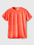 Heather Active Round Neck Tee (Unisex)