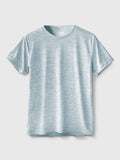 Heather Active Round Neck Tee (Unisex)