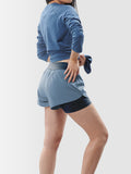 Gabriel Athleisure Short Pants wt Double Layer